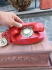 Telefono a Rotella rosso Vintage Face Standard