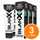 BlanX Dentifricio Black Antimacchia Sbiancante ai Carboni Attivi 75ml - A Scelta