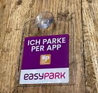 EasyPark-Park-Kunststoff- Plexiglas-Träger mit Saugnapf und EasyPark -Aufkleber!