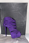 GIUSEPPE ZANOTTI scarpa con tacco shoes donna woman size Eu 35 color viola GZ06L