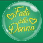 Palloncino Bubble 18   45 cm Festa della Donna