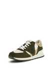 GUESS FMFFANFAB12 sneakers scarpe uomo casual suede verde