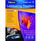 Pouches poliestere Fellowes A4 confez.25 pezzi    80 micron