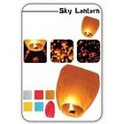 SKY LANTERN LANTERNA CINESE VOLANTE MINI MONGOLFIERA MATRIMONIO FESTA 102x40 cm