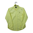 Chemise unie - S / 36 - Ralph Lauren - Jaune