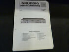 Original Service Manual Schaltplan Grundig V 7000