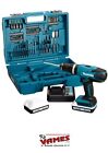 TRAPANO AVVITATORE CON PERCUSSIONE MAKITA HP457DWE10 - LITIO 18V - 1,5Ah