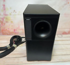 Bose Acoustimass 6 Heimkino-System Subwoofer Schwarz + 5x Lautsprecherkabel