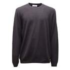 1222AM maglione uomo THE PULL man wool sweater black