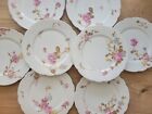 Lot 8 Assiettes plates en porcelaine Limoges Haviland