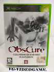 OBSCURE,  XBOX, USATO