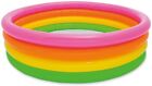 Intex Sunset Glow 168cm Inflatable Outdoor Swimming Pool Kids Summer Fun Gift!