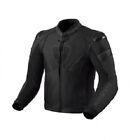 Giacca moto Invernale Pelle Revit Argon 2 Black Jacket TAGLIA 54