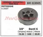 Pignone campana frizione motosega G2000T ZENOAH 019905