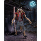 7ft Animated Werewolf Prop with LCD Eyes for Halloween Decor, Scary Display