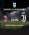 Biglietto MILAN-JUVENTUS SecondoRosso Centrale 228 Solo CRN