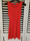 VESTITO VESTITINO DONNA RAGAZZA SMANICATO TG L ROSSO EXTASY MADE IN ITALY