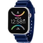 Orologio Sector S-03 R3251295002 smartwatch Silicone Blu Rettangolare Uomo nuovo