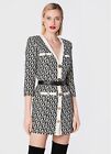 Abito Robe manteau Elisabetta Franchi tg 38 con cintura A/I 2022