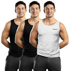 3 Pack Canotta canottiera palestra sport gym Uomo KAPPA  Intima SlimFit Cotone