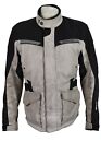 REV IT! Grey Textile Motorbike Jacket size S Mens Hydratex G-Liner Outdoors