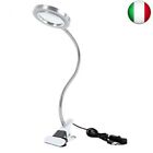 Lampada Estetista con Lente d Ingrandimento 8 Diottrie,Lampada LED USB