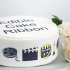 Hollywood Movie Star Edible Icing Cake Ribbon / Side Strips (3 strips)