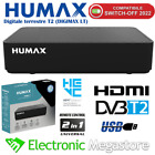 DECODER RICEVITORE DIGITALE TERRESTRE T2 HEVC H.265 HUMAX DIGIMAX LT-HD 2020T2