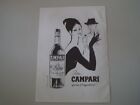 advertising Pubblicità 1964 BITTER CAMPARI