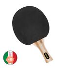 Racchetta Ping Pong Tennis Tavolo Bambini Adulti Legno Gommapiuma Professionale