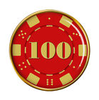 $100 Hundred Dollari Poker Chip Spilla