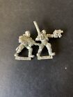 Warhammer 40K Imperial Guard Catachan Jungle Fighter Sergeant + Guardsman Metal