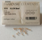 PIETRE CRISTALLO SWAROVSKI ELEMENTS BICONO XILION BEAD ORO TRASPARENTE 4 mm