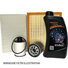 KIT TAGLIANDO 7 LT OLIO IPC 10W40+3 FILTRI EFFEDI GASOLONE 2.5 D dal 2007