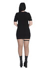 Banned Black Toxic Tears Dress - Gothic Emo Style