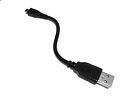 SHORT BLACK HIGH QUALITY USB CABLE LEAD CORD FOR JABRA STONE 2 BLUETOOTH HEADSET