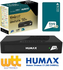 DECODER DIGITALE SATELLITARE TIVUSAT HUMAX TIVUMAX LT HD-3801S2 CON CARD HD