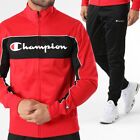 Tuta CHAMPION Uomo Acetato  col. Rossa- Nera