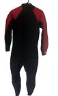 O’Neill FL 3/2 Back Zip Full Length Wetsuit Adult Man Size M Black And Red