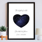 Personalised Night Sky Gift Print Generated By Your Location And Date