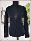 ♥♥ Guess ♥♥ raffinierter schwarzer Blazer Gr. S -Neuwertig