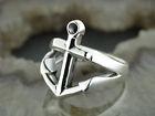 Silberring Anker Old School anchor Rockabilly Ring Silber925 Lebensanker Maritim