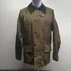 Barbour Vintage Classic Bedale Waxed Waterproof Country Jacket Green C36 91CM