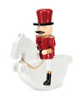 Fade xmas Natale schiaccianoci con cavallo a dondolo cm 29x31, in legno