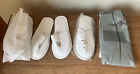 MENS TRAVEL SLIPPERS x 4