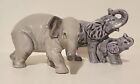 Lladro Mini Elephant 5438 Elefante Retired & Elephant Family.  Read Description