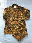 Giacca E Pantalone Mimetico Flecktarn Usata originale Esercito militare Tedesco