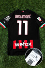 Maglia Calcio AC Milan Jersey - Ibrahimovic - Issued No Match Worn Serie A Last