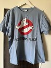 Ghostbusters Official T-shirt Sky Blue Man