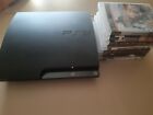 Console Sony PLAYSTATION 3 PS3 SLIM 500GB-NERO + 9 GIOCHI-CECH-2004A